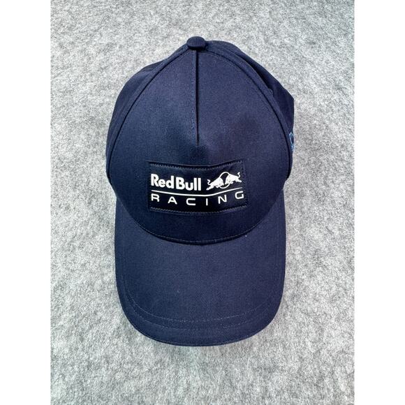 Puma Way 1 Unisex Red Bull Racing Team Adjustable Snapback Navy‎ Hat - Picture 1 of 6